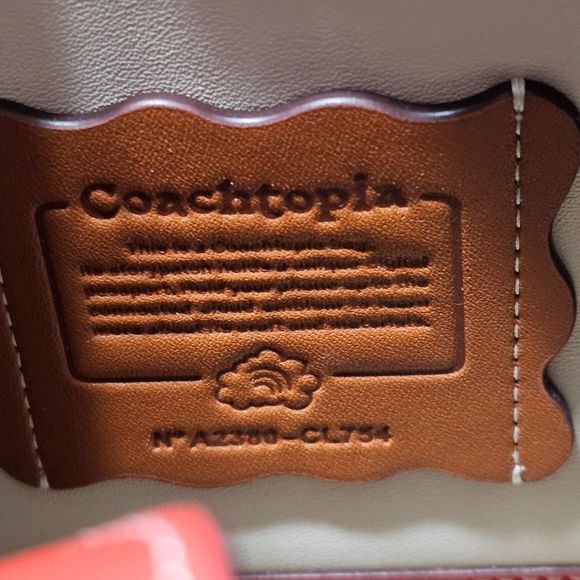 NWT SOLD OUT Coachtopia Coach Ergo Shoulder Bag in Vintage Cherry Print - Picture 6 of 7